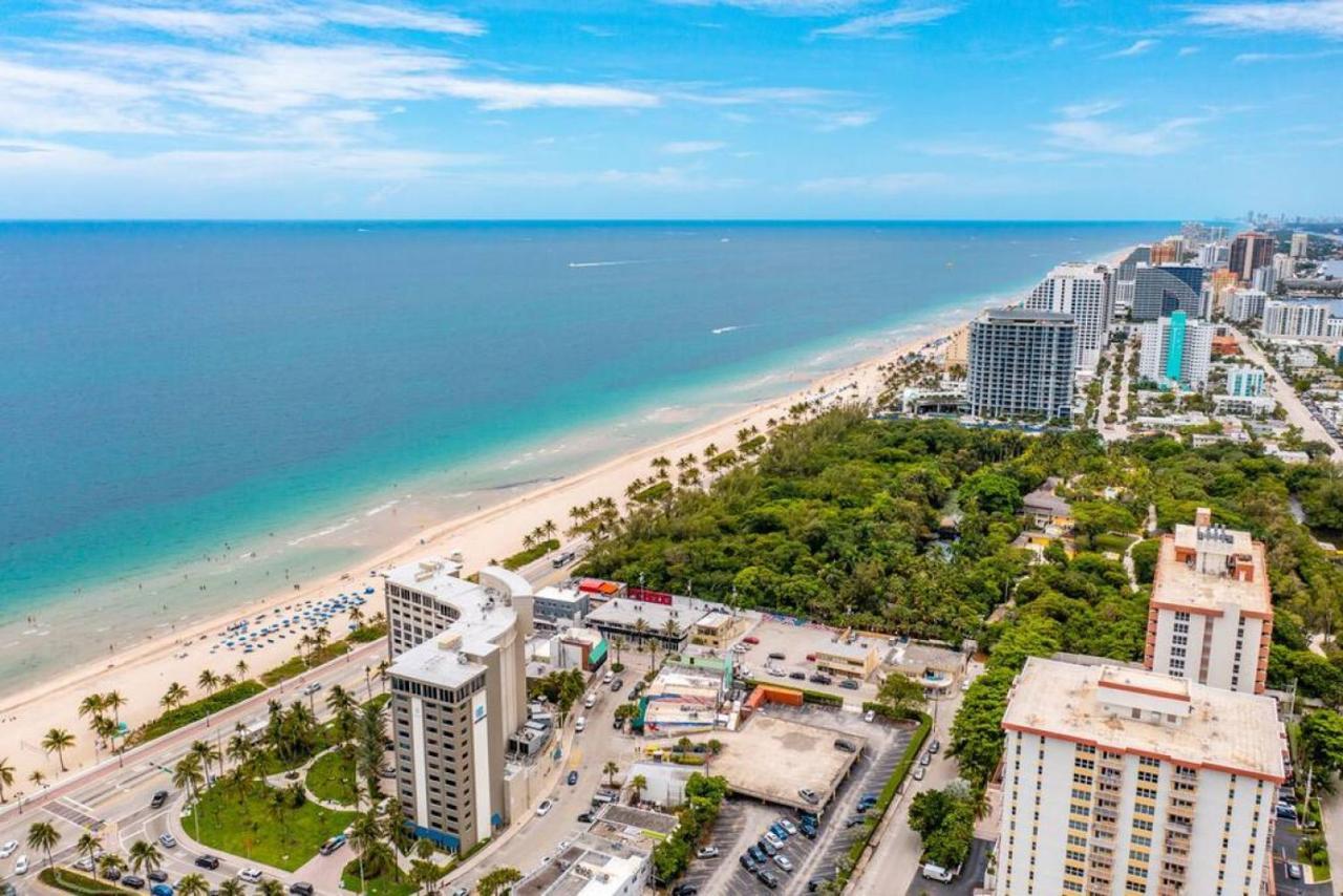 The Purple Pelican Beachfront With Ocean Balcony Unit 1 Fort Lauderdale