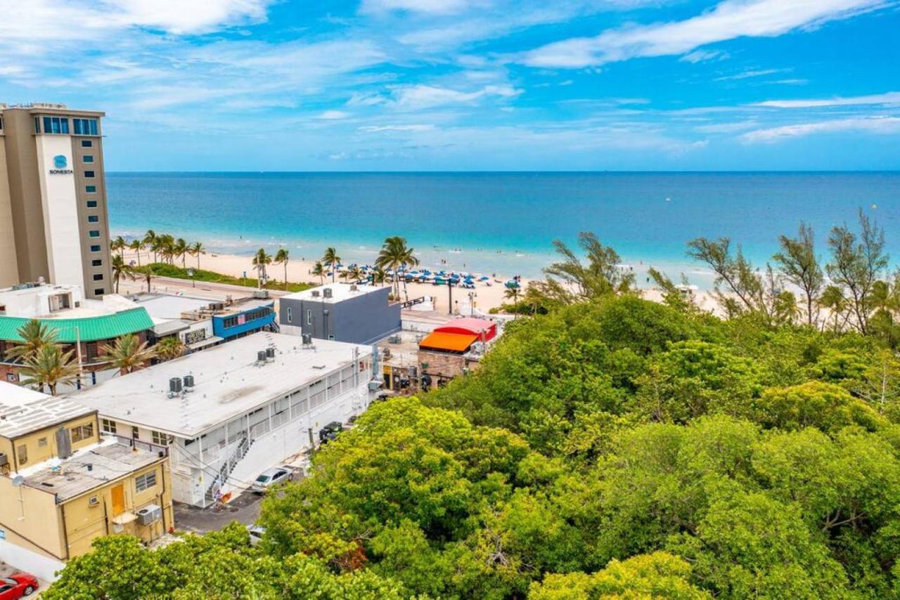 The Purple Pelican Beachfront With Ocean Balcony Unit 1 Ferienhaus Fort Lauderdale