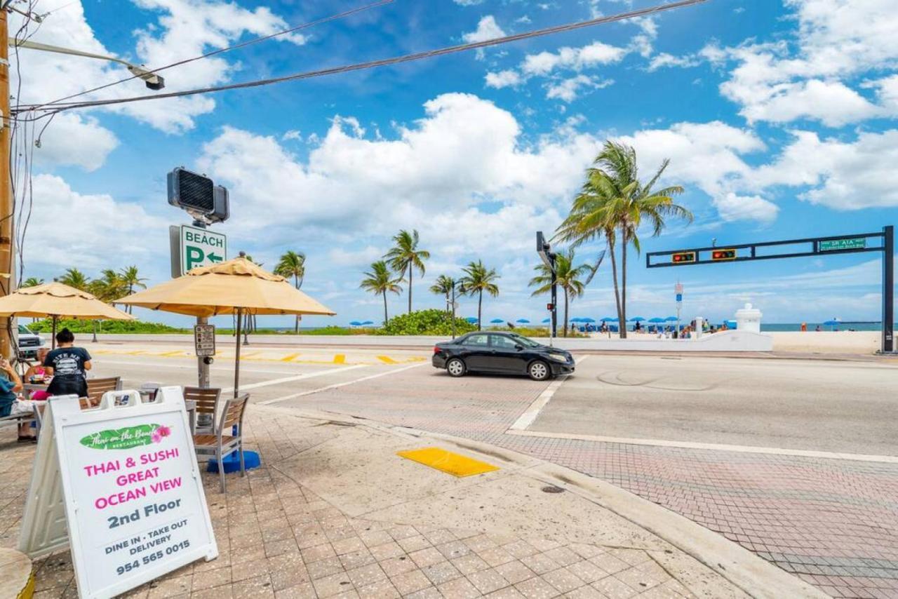 The Purple Pelican Beachfront With Ocean Balcony Unit 1 Ferienhaus Fort Lauderdale
